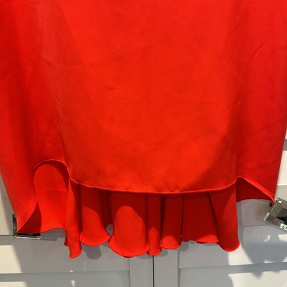 Zara Basic Pre Loved Blouse with high/ low and back bottom drape. - Picture 3 of 9
